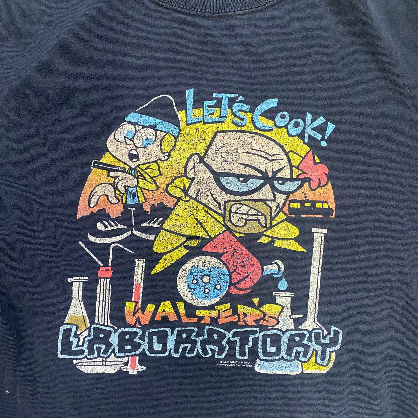 12' Breaking Bad "Walter's Laboratory" Tee