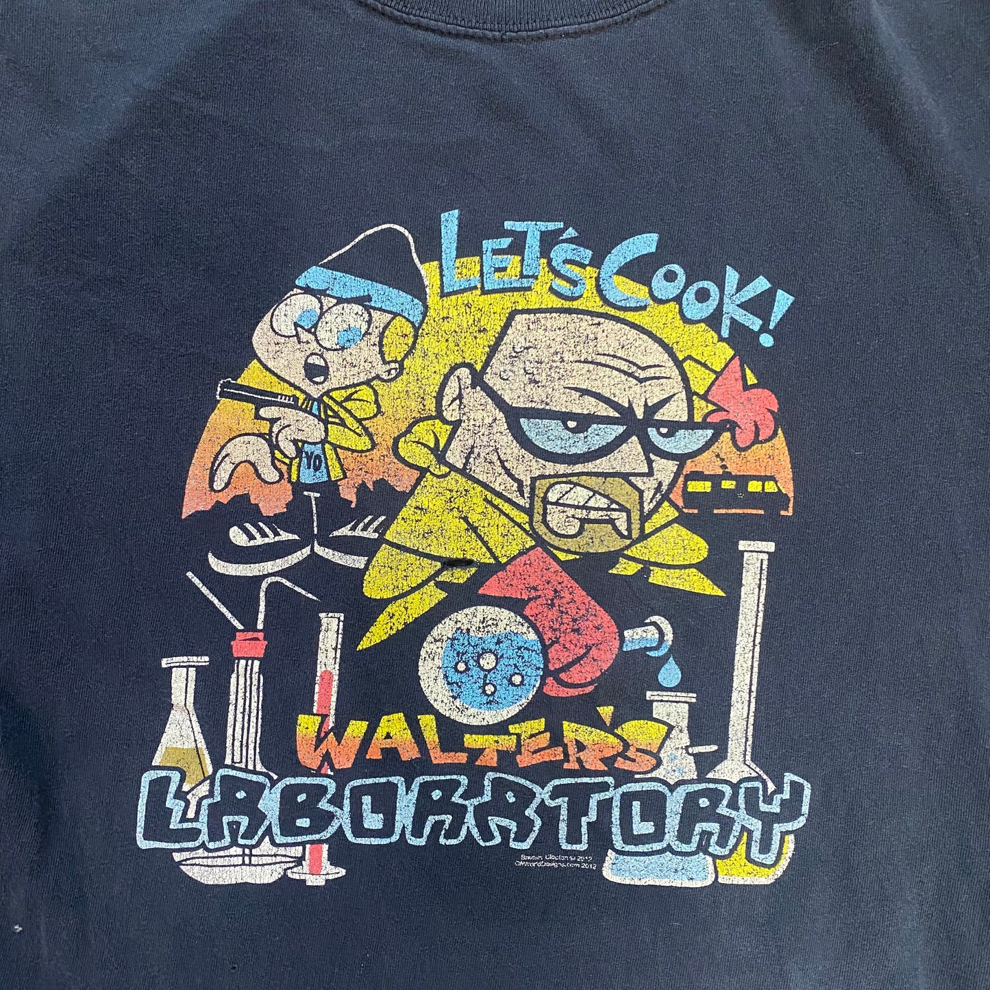 12' Breaking Bad "Walter's Laboratory" Tee